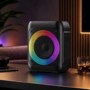 RGB Işıklı Bluetooth Hoparlör