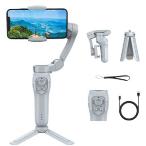 3 Eksen Akıllı Telefon Gimbal Stabilizatörü (AI Takip Özellikli)