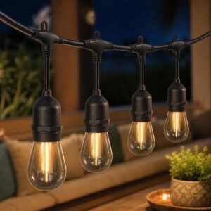 15 Metre Dış Mekan LED Ampul Dizisi IP65